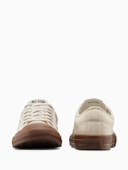 Converse Brown Youth Star Player 76 Gum Sole Trainers - Image 4 of 7