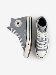 Converse Grey Chuck Taylor All Star Crafted Color Trainers - Image 10 of 14