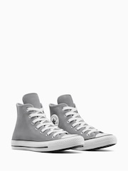 Converse Grey Chuck Taylor All Star Crafted Color Trainers - Image 2 of 14
