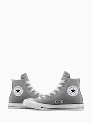 Converse Grey Chuck Taylor All Star Crafted Color Trainers - Image 5 of 14
