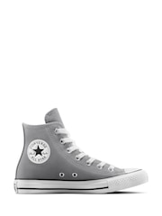 Converse Grey Chuck Taylor All Star Crafted Color Trainers - Image 6 of 14