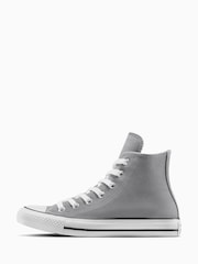 Converse Grey Chuck Taylor All Star Crafted Color Trainers - Image 7 of 14