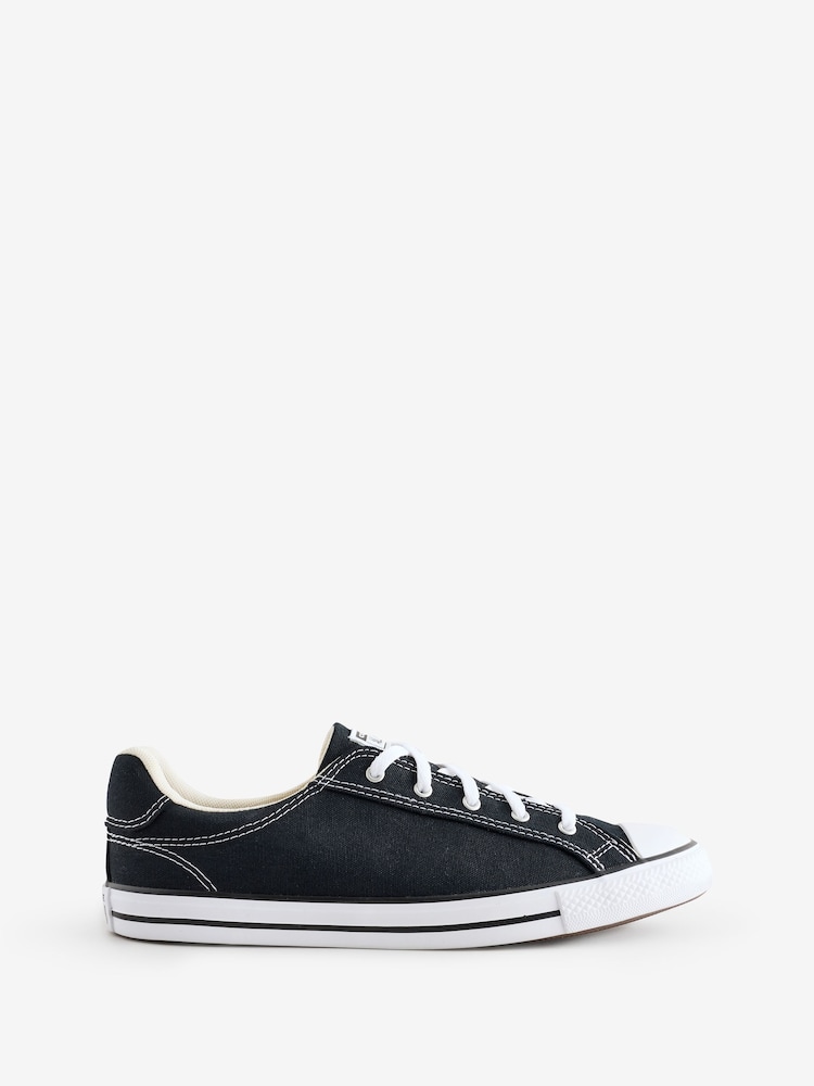 črna - Converse Chuck Taylor All Star Dainty Lucky Low Trainers - Slika 1 iz 9
