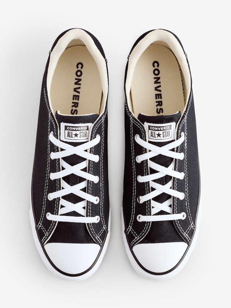Buy Converse Black Chuck Taylor All Star Dainty Lucky Low  display picture 2