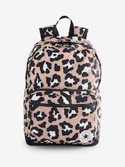 Converse Animal Print Go 2 Leopard Print Backpack - Image 1 of 14