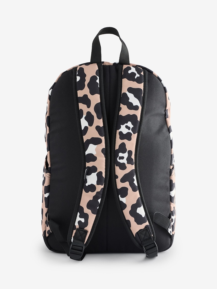 Converse Animal Print Go 2 Leopard Print Backpack - Image 2 of 14