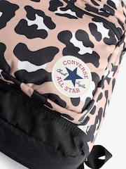 Converse Animal Print Go 2 Leopard Print Backpack - Image 4 of 14