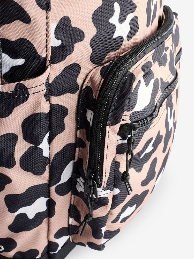 Converse Go 2 Leopard Print Backpack - Image 5 of 14