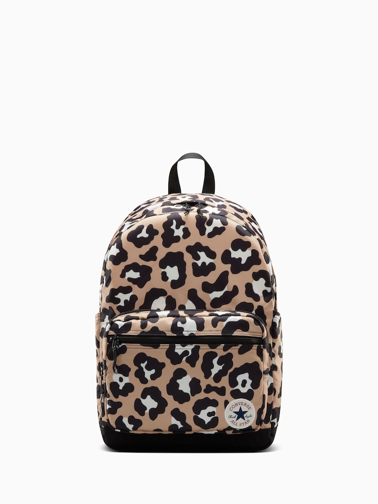 Converse Go 2 Leopard Print Backpack - Image 8 of 14