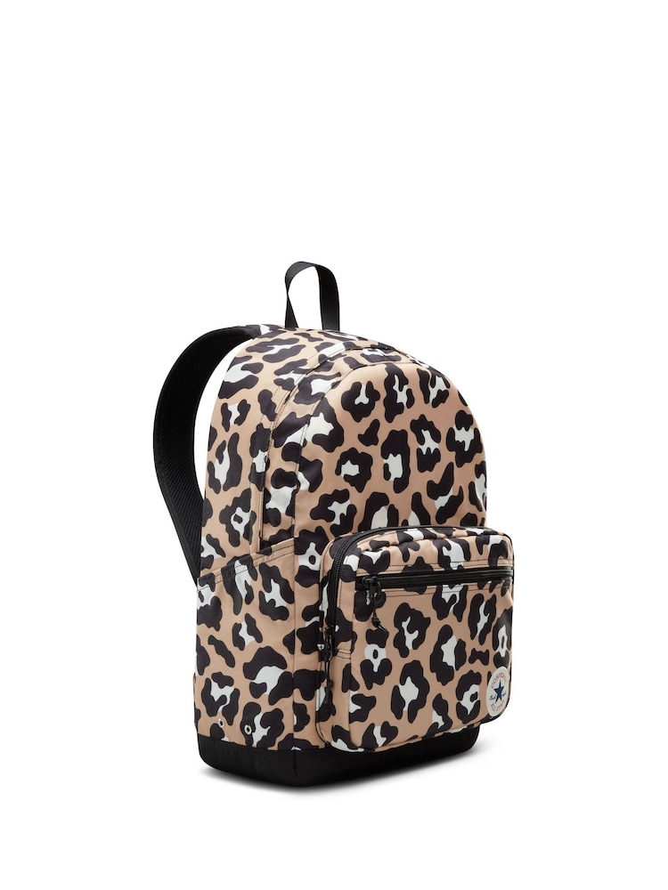 Converse Go 2 Leopard Print Backpack - Image 9 of 14