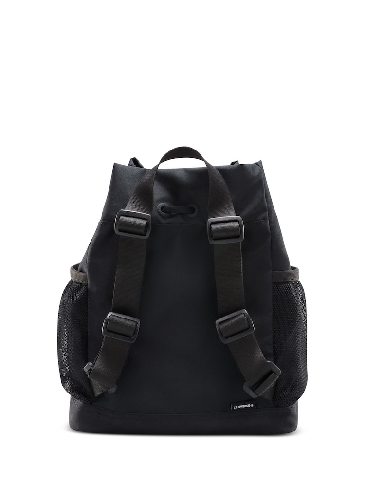 Converse Black Go Lo Cinched Bucket Bag - Image 5 of 7