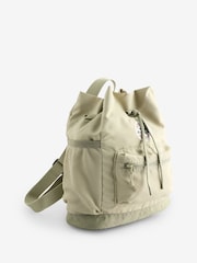 Converse Brown Go Lo Cinched Bucket Bag - Image 3 of 12