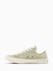 Converse Green Chuck Taylor All Star Crepe Sole Low Trainers - Image 2 of 7