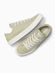 Converse Green Chuck Taylor All Star Crepe Sole Low Trainers - Image 6 of 7