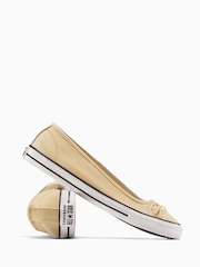 Converse Brown Chuck Taylor All Star Dainty Mary Jane Trainers - Image 5 of 7