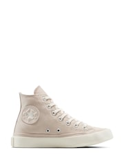 Converse Pink Chuck Taylor All Star Crepe Sole Trainers - Image 1 of 9