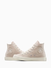 Converse Pink Chuck Taylor All Star Crepe Sole Trainers - Image 5 of 9