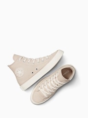 Converse Pink Chuck Taylor All Star Crepe Sole Trainers - Image 7 of 9