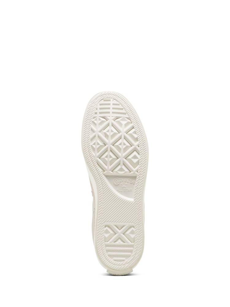 Converse Pink Chuck Taylor All Star Crepe Sole Trainers - Image 9 of 9