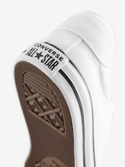 Converse White Chuck Taylor All Star Dainty Lucky Low Trainers - Image 9 of 9