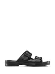 Converse Black Chuck Taylor All Star Lugged Platform Sandals - Image 3 of 6