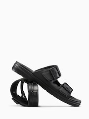 Converse Black Chuck Taylor All Star Lugged Platform Sandals - Image 6 of 6