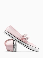 Converse Pink Chuck Taylor All Star Dainty Mary Jane Trainers - Image 10 of 18