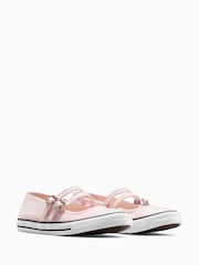 Converse Pink Chuck Taylor All Star Dainty Mary Jane Trainers - Image 14 of 18