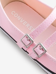 Converse Pink Chuck Taylor All Star Dainty Mary Jane Trainers - Image 16 of 18