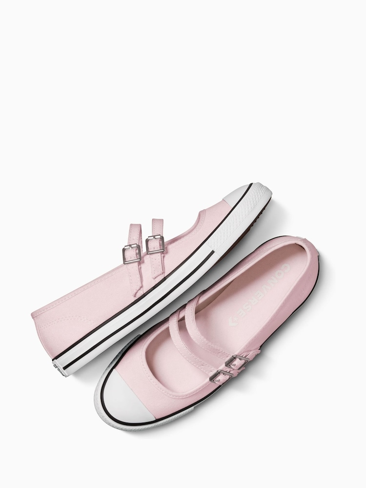 Converse Pink Chuck Taylor All Star Dainty Mary Jane Trainers - Image 8 of 18