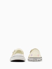 Converse Cream Junior Floral Dainty Mary Jane Shoes - Image 3 of 7