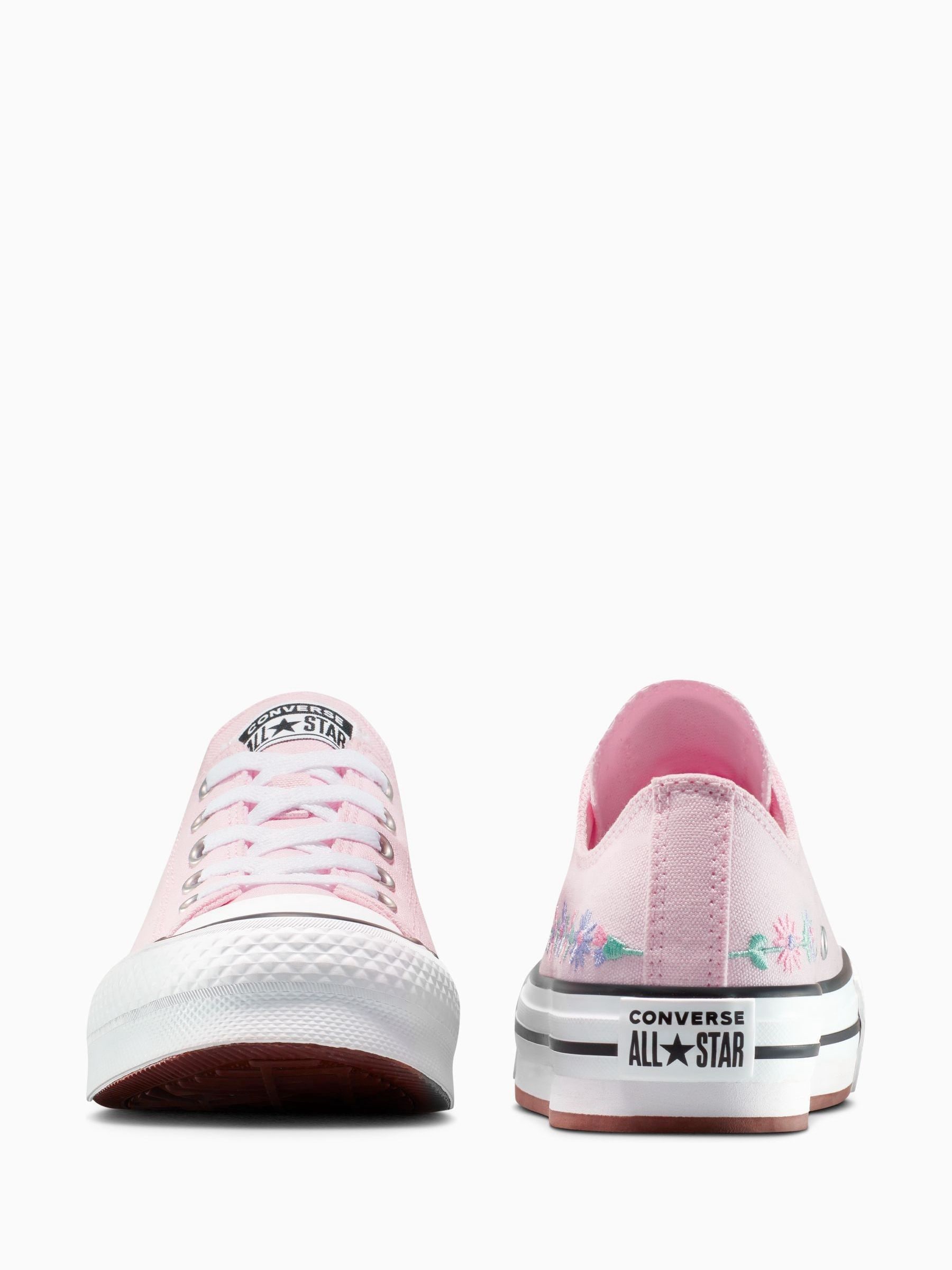 Buy Converse Pink Youth Chuck Taylor Floral Print Embroidered EVA Buy Converse Pink Youth Chuck Taylor Floral Print Embroidered EVA