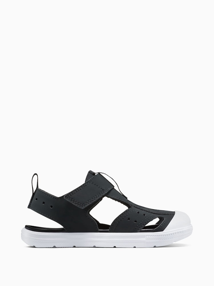 Converse Black Junior Chuck Taylor AeroLite Sandals - Image 1 of 8