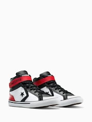 Converse Red Youth Pro Blaze Strap Trainers - Image 3 of 7