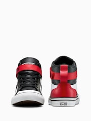 Converse Red Youth Pro Blaze Strap Trainers - Image 4 of 7
