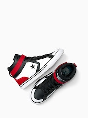 Converse Red Youth Pro Blaze Strap Trainers - Image 5 of 7