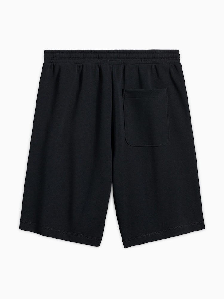 Converse Black Retro All Star 9" Shorts - Image 2 of 3 Converse Black Retro All Star 9" Shorts - Image 2 of 3