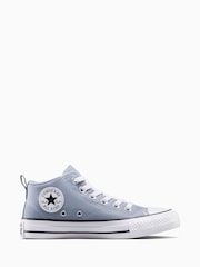 Converse Blue Youth Chuck Taylor Malden Street Trainers - Image 1 of 8