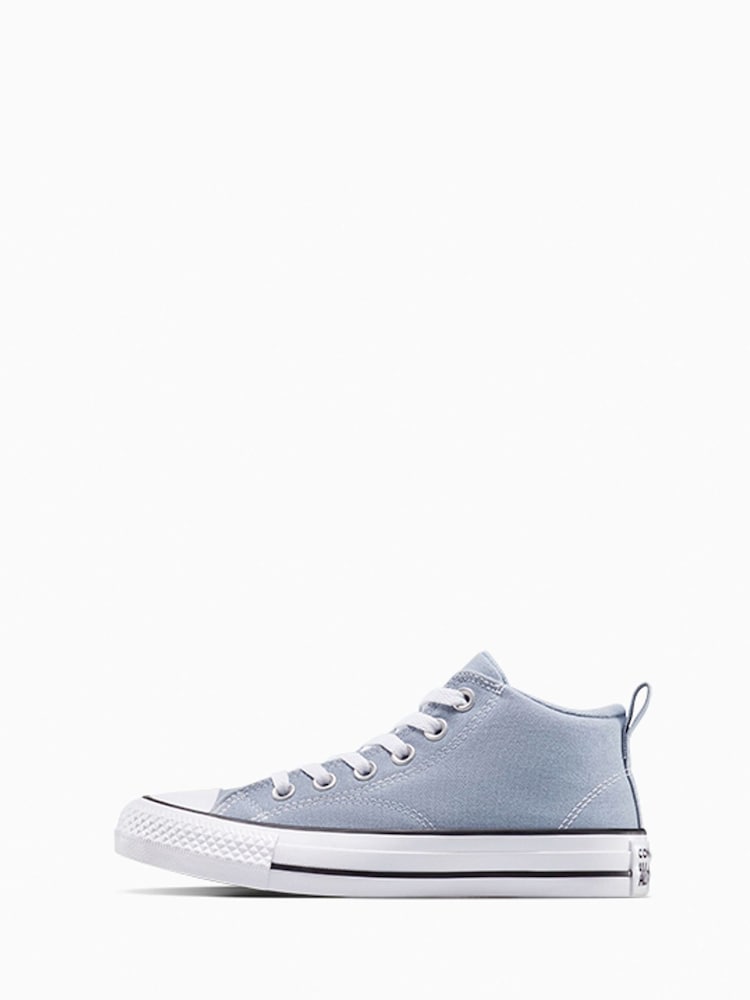 Converse Blue Youth Chuck Taylor Malden Street Trainers - Image 2 of 8