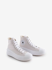 Converse Grey Chuck Taylor All Star Move Trainers - Image 3 of 9