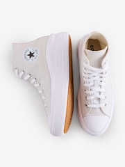 Converse Grey Chuck Taylor All Star Move Trainers - Image 4 of 9