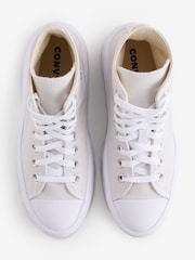 Converse Grey Chuck Taylor All Star Move Trainers - Image 6 of 9