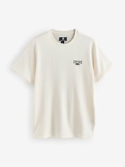 Converse Cream Retro All Star Back Graphic T-Shirt - Image 1 of 2
