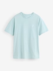 Converse Blue 100% Cotton Embroidered Star Chevron T-Shirt - Image 1 of 1