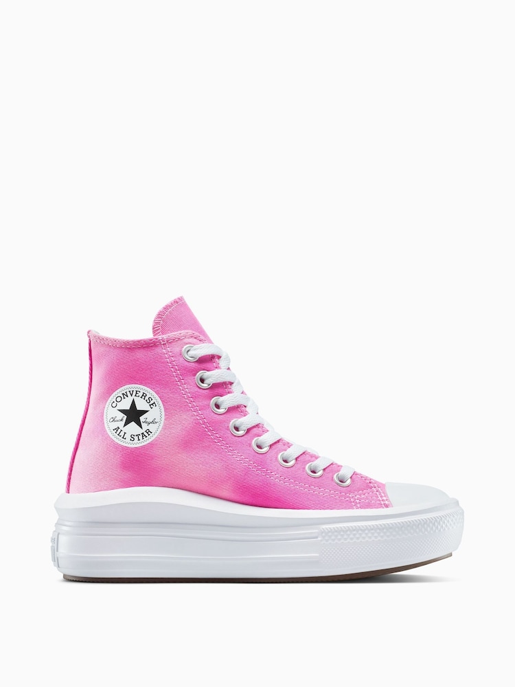 Converse Youth Chuck Taylor Tie Dye Move Trainers - Imagen 1 de 7