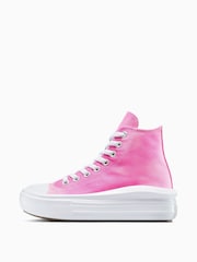 Converse Youth Chuck Taylor Tie Dye Move Trainers - Imagen 2 de 7