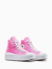 Converse Youth Chuck Taylor Tie Dye Move Trainers - Imagen 3 de 7