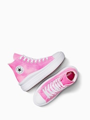 Converse Youth Chuck Taylor Tie Dye Move Trainers - Imagen 5 de 7