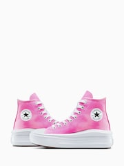 Converse Youth Chuck Taylor Tie Dye Move Trainers - Imagen 6 de 7
