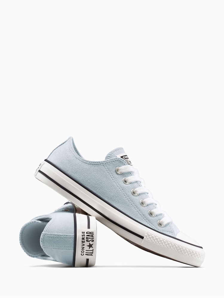 Converse Blue Chuck Taylor All Star Crafted Color Low Trainers - Image 4 of 7